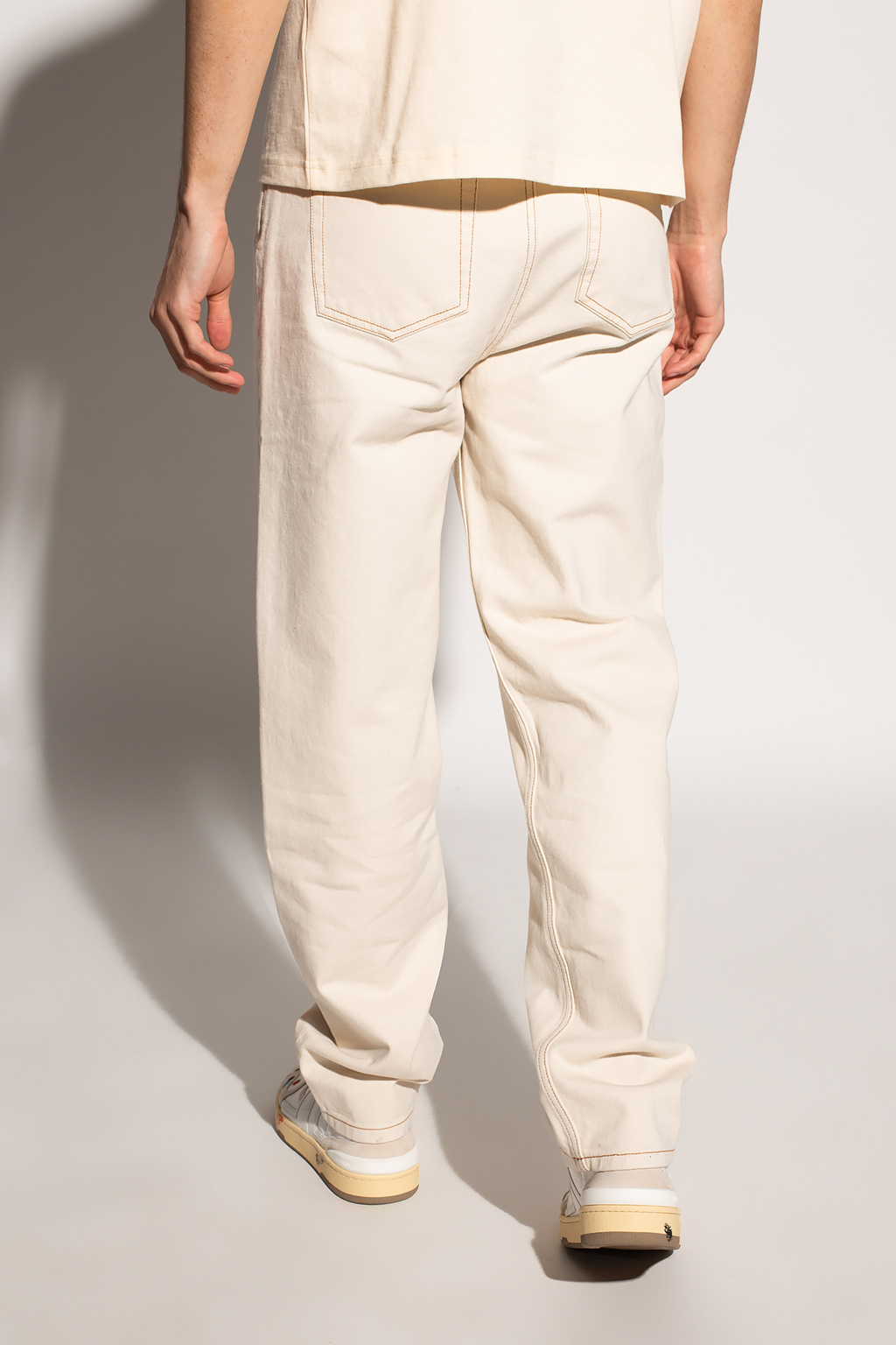 Nanushka Cotton trousers with logo